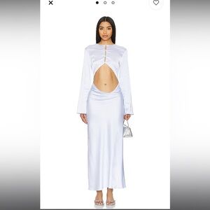 Lioness blue maxi dress